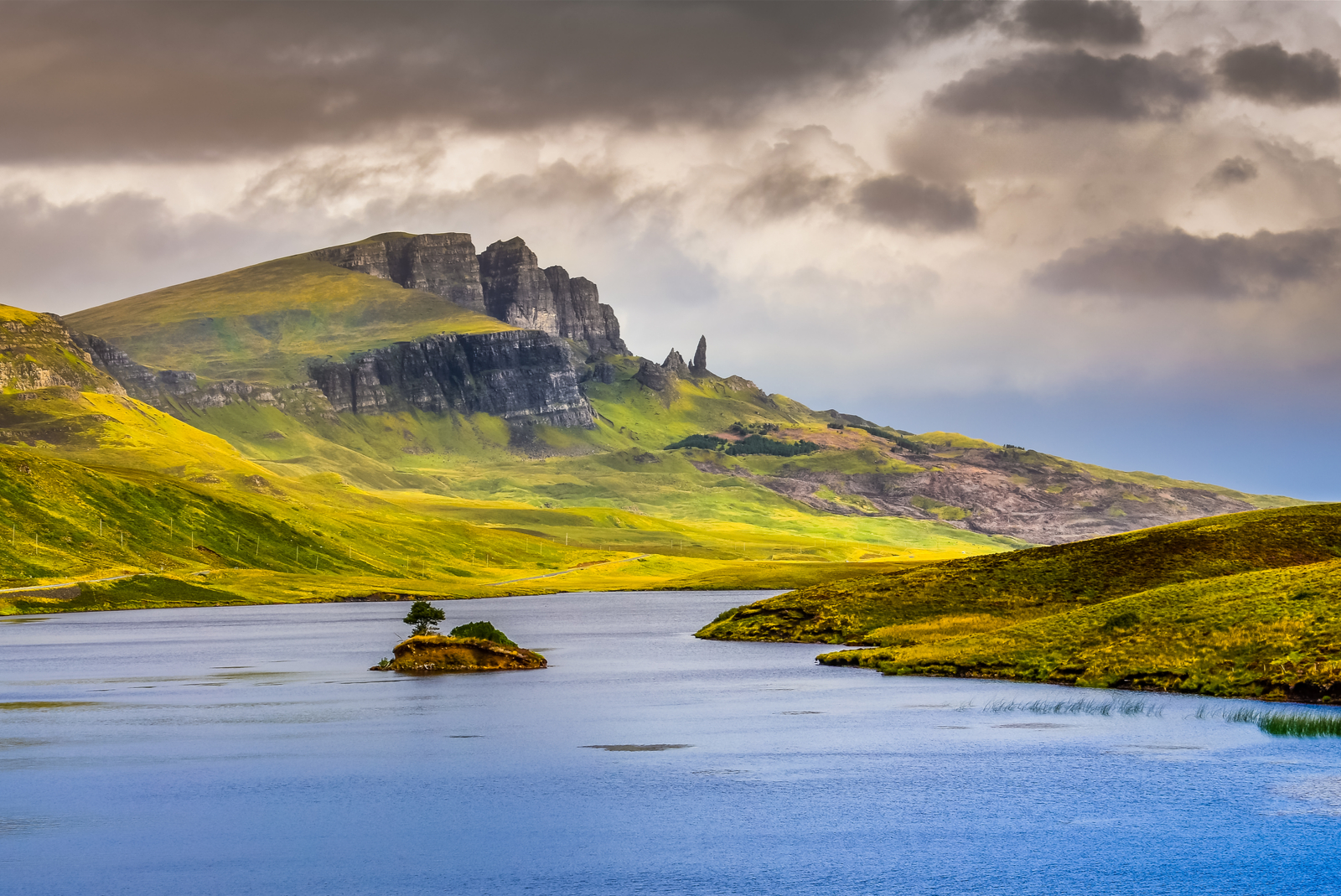 schotland old man of storr meer