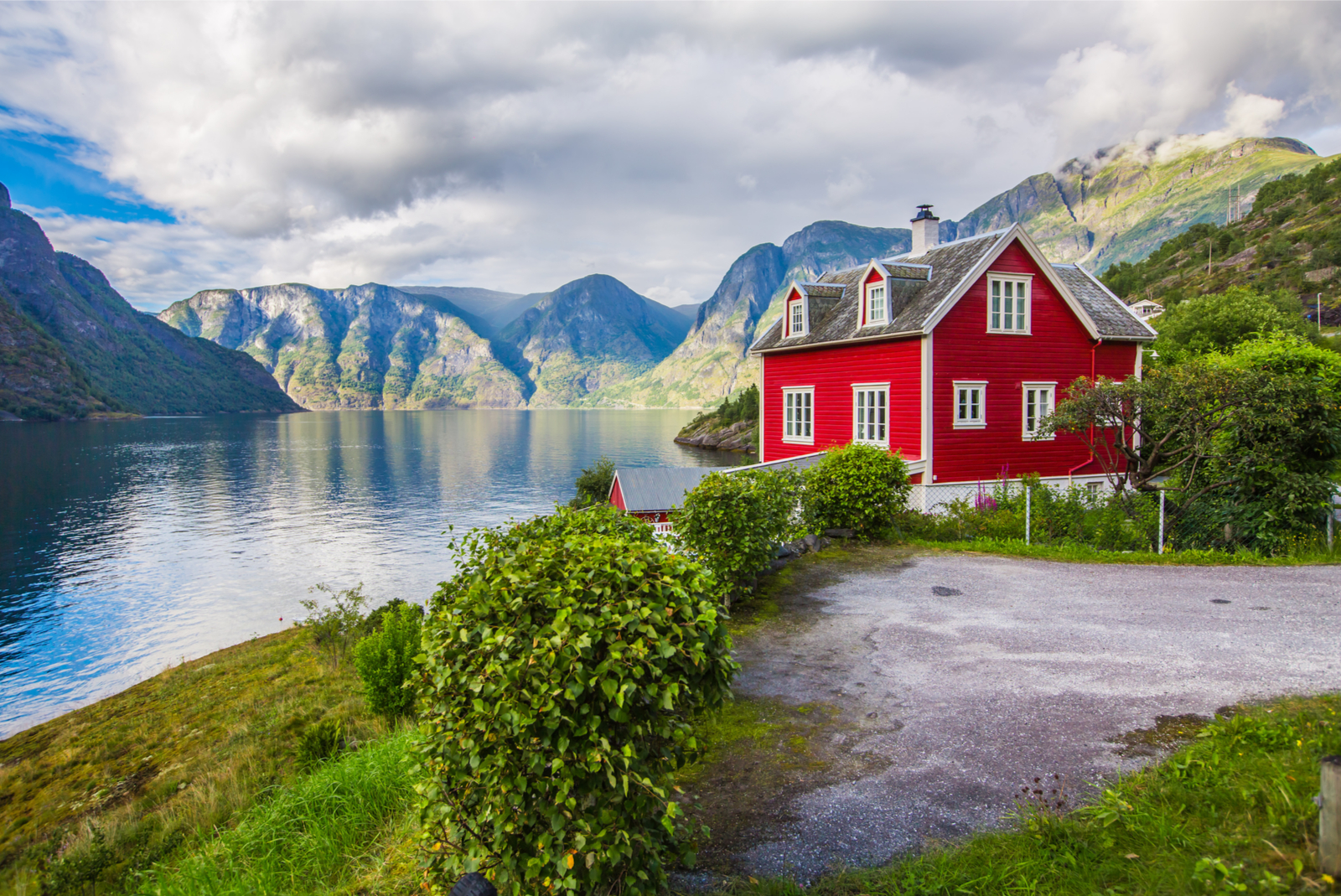 sognefjord in noorwegen