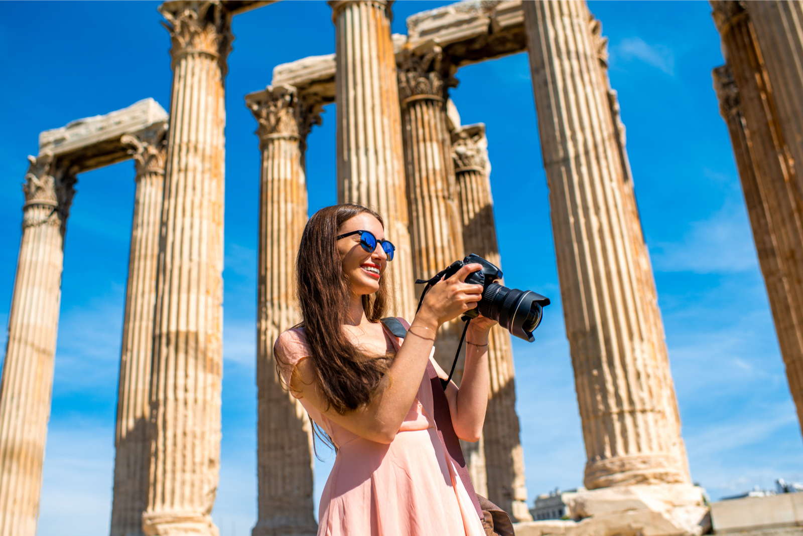 tempel van zeus in de acropolis, athene