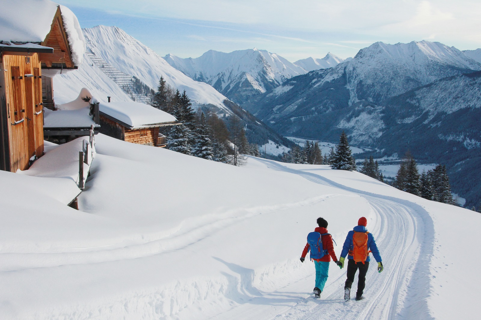 winter in lechtal tirol