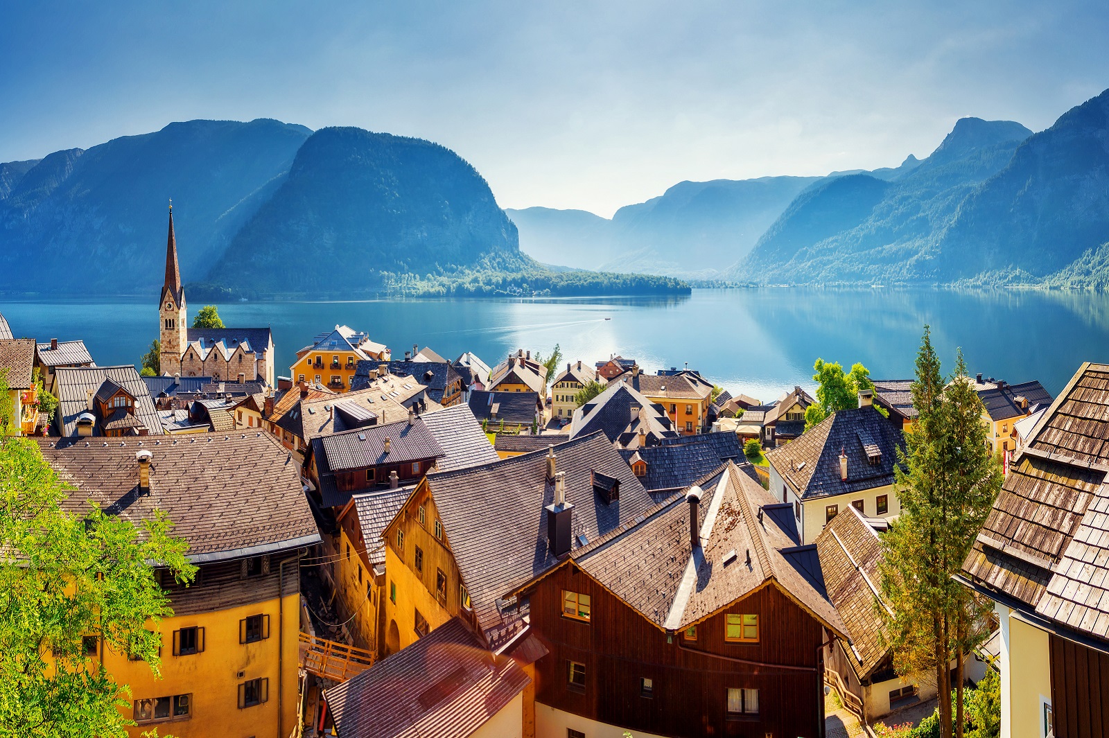 hallstatt in oostenrijk