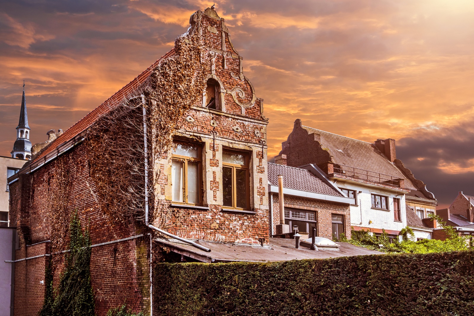 oud gebouw in maaseik