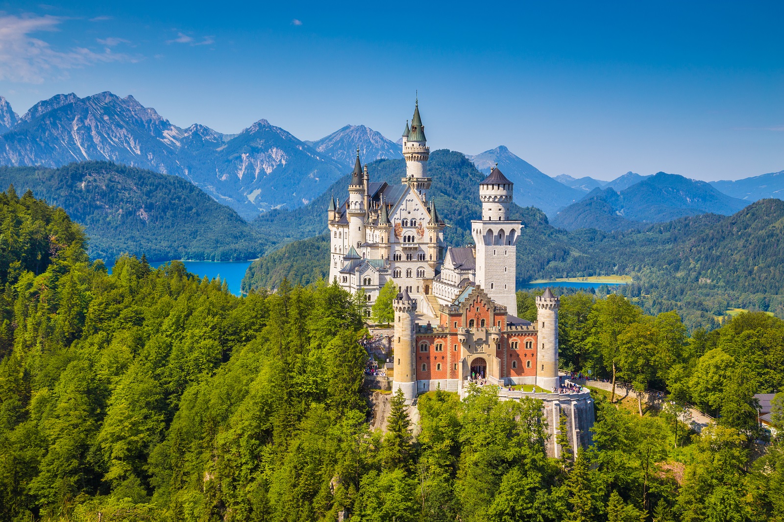 neuschwanstein kasteel in beieren