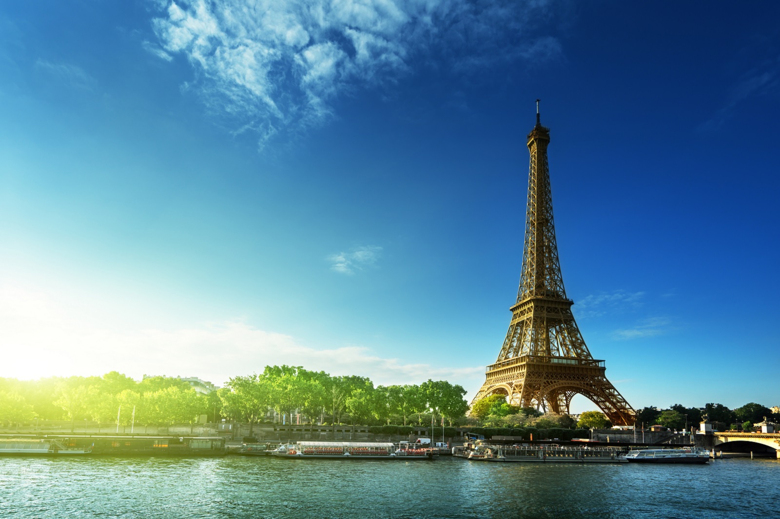 vue de la tour eiffel à paris