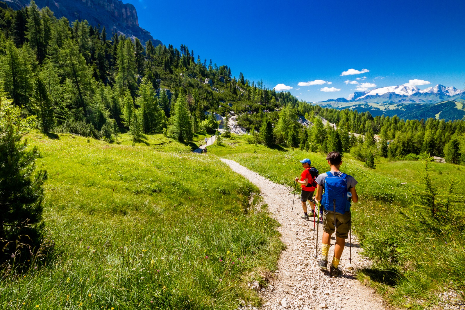 wandelen in de dolomieten