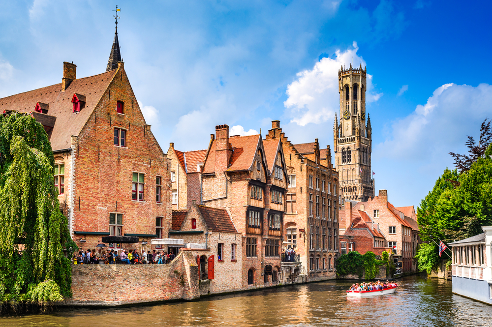 vue du canal à brugge