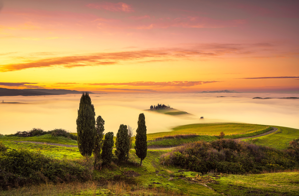 volterra panorama in toscane