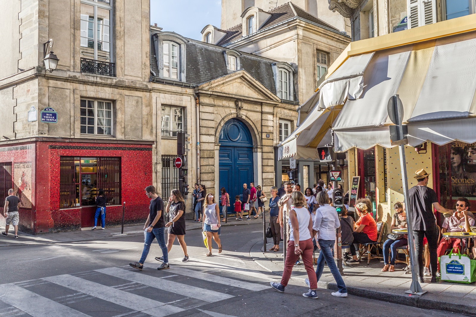 Le Marais in Parijs