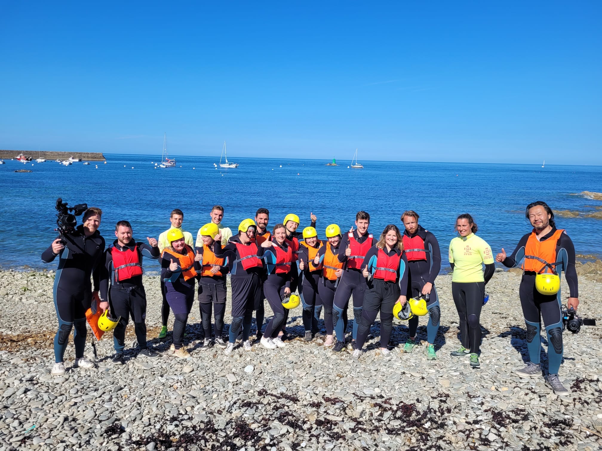 coasteering normandie cotentin