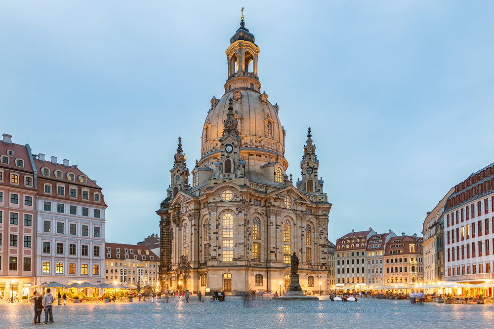 frauenkirche in dresden saksen