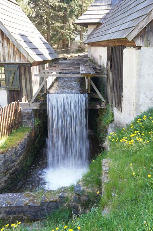 waterval in saksen