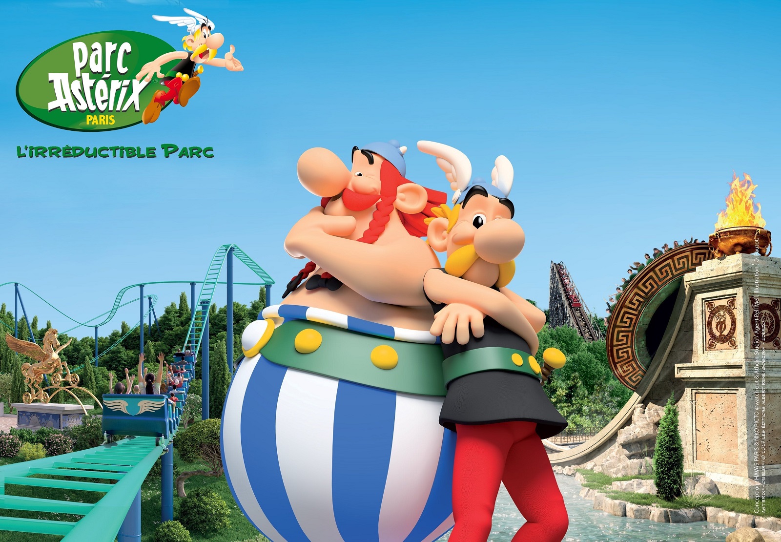 parc asterix visual