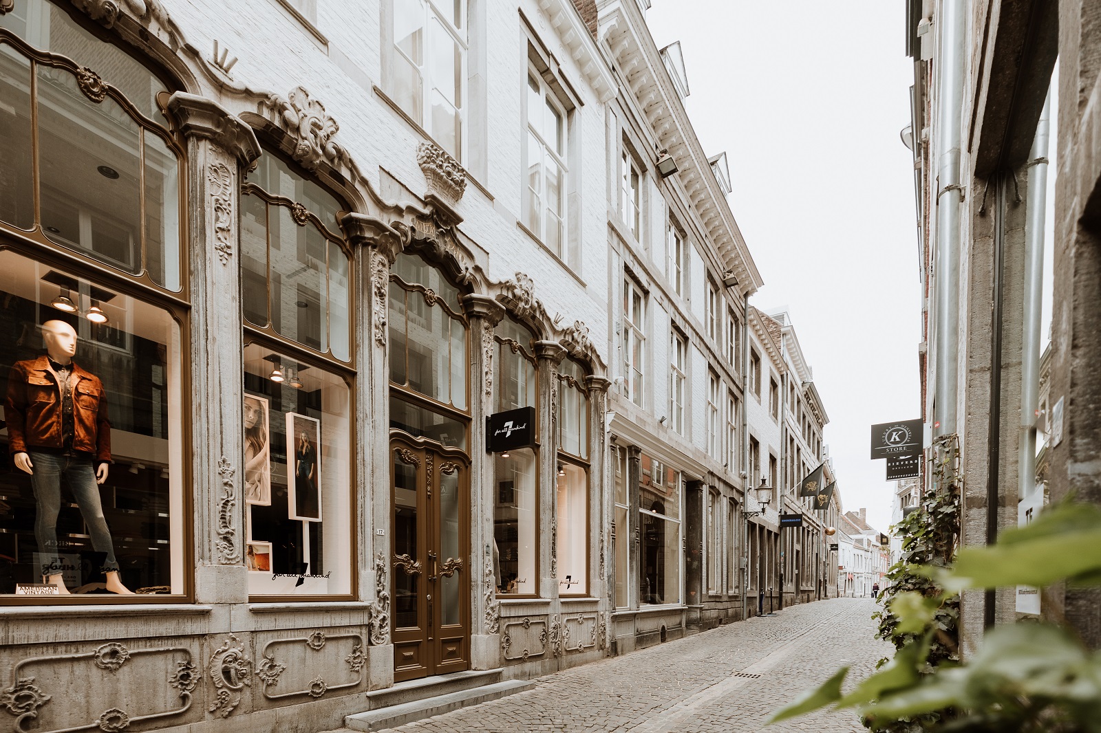 winkelstraat in maastricht