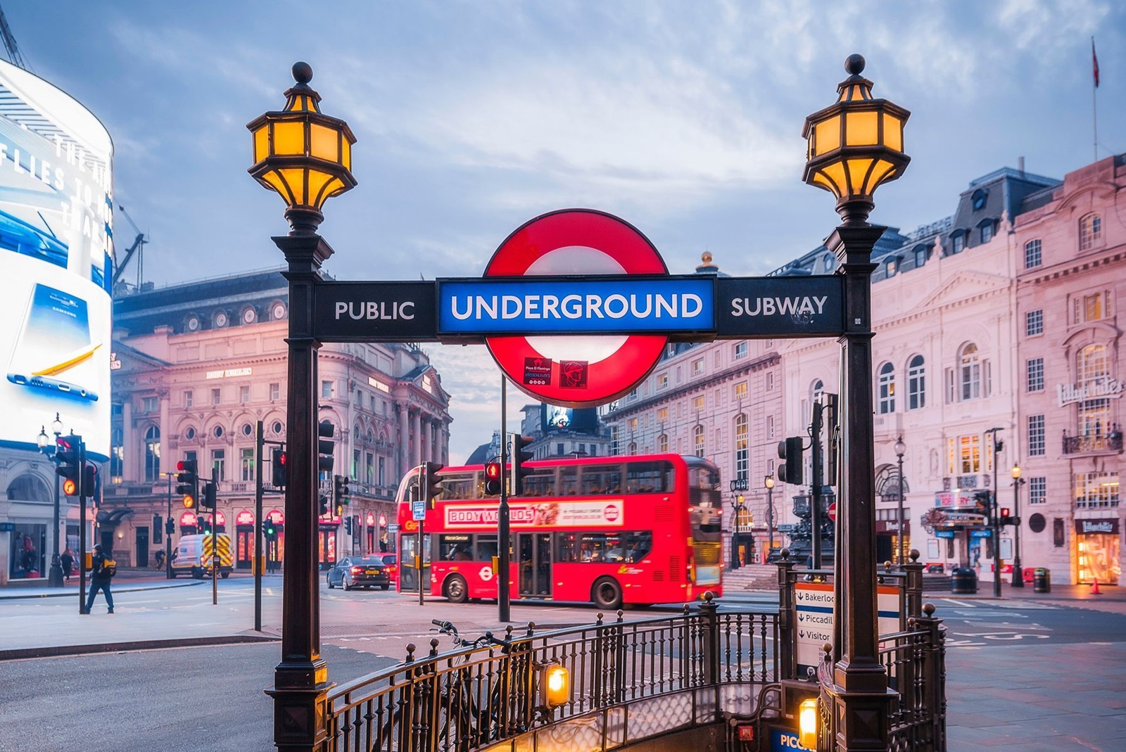 Picadilly Circus in Londen