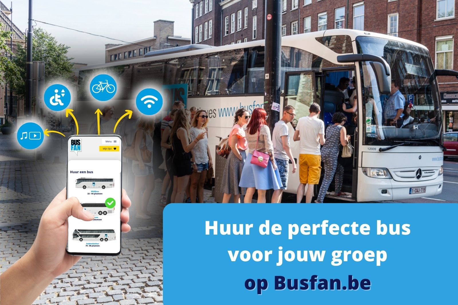 huur de perfecte bus voor jouw groep