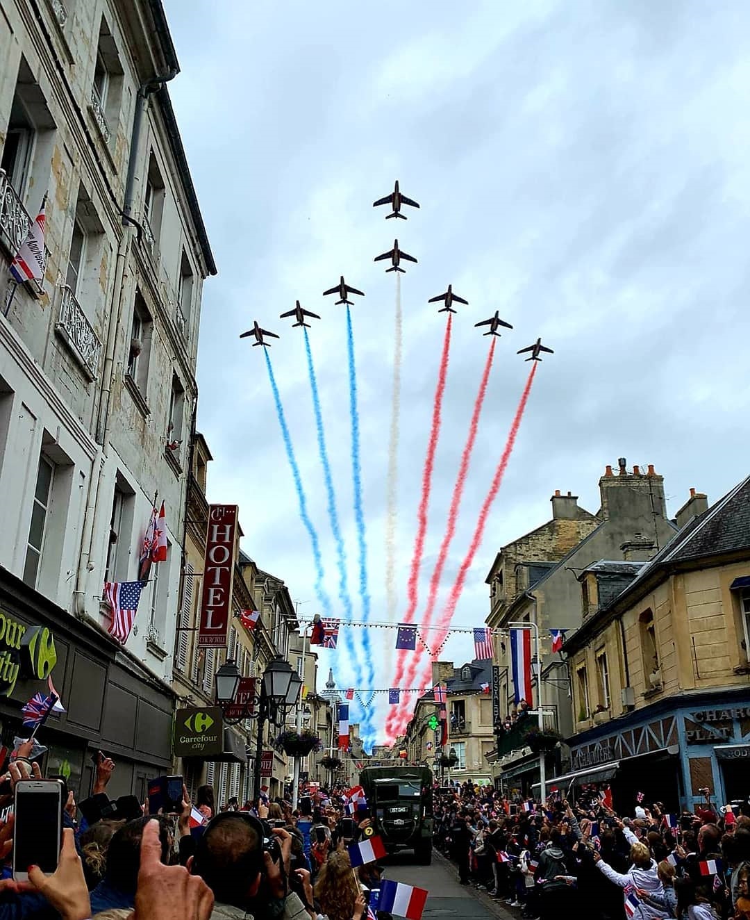 Patrouille de France Airshow Normandie