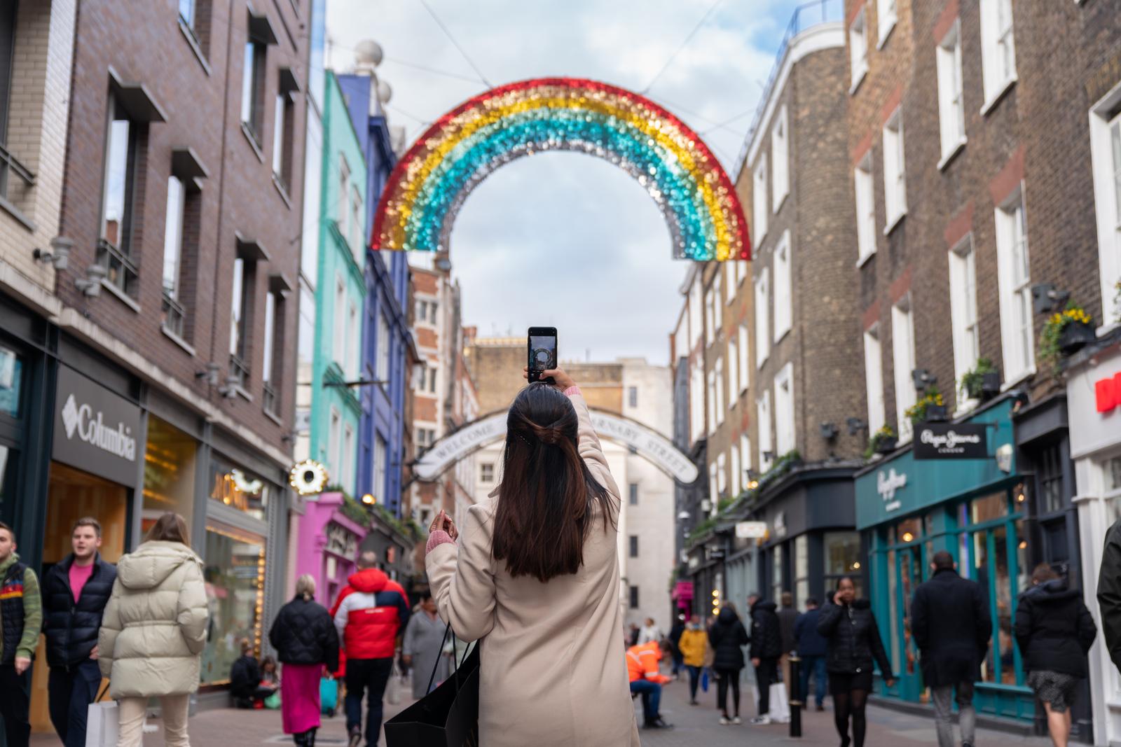 carnaby street in londen