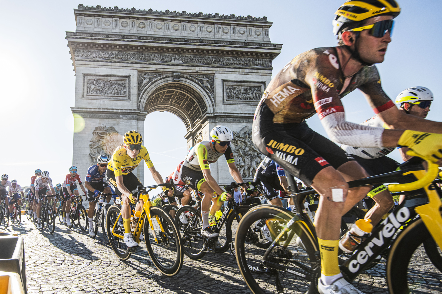 arrivée tour de france