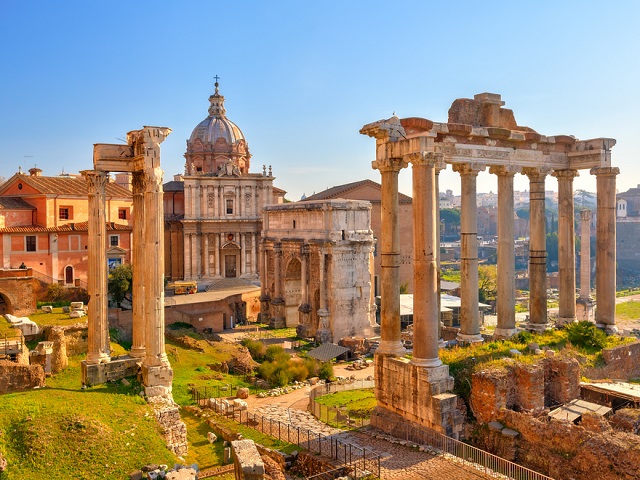 ruines forum in rome