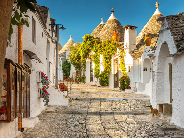 alberobello puglia italie